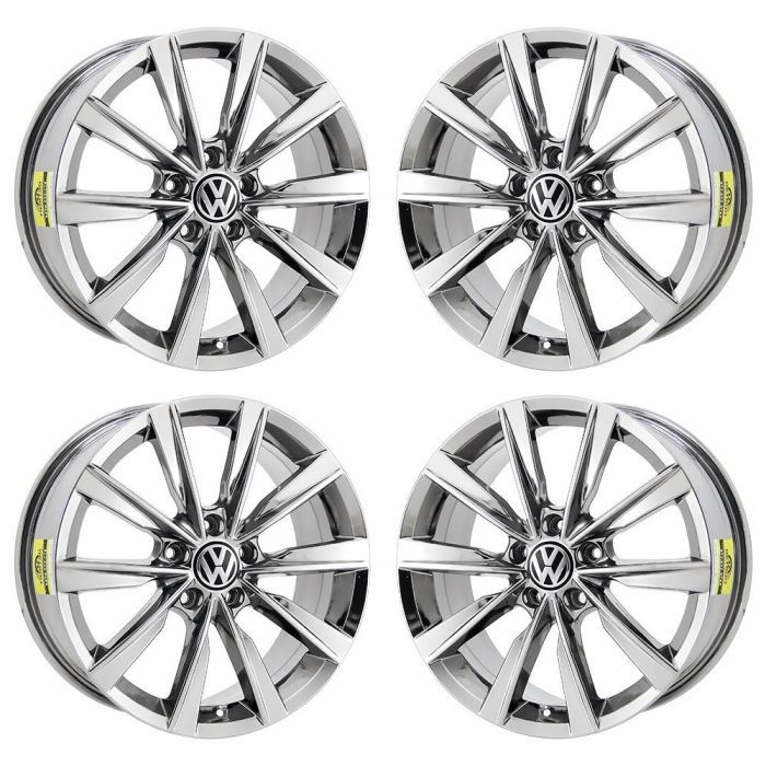 Volkswagen Beetle Wheel Rim PVD Bright Chrome 69975 Stock Factory OEM Replacement