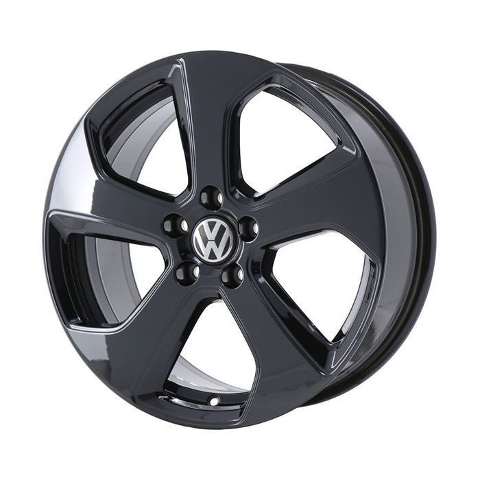 Volkswagen Golf Wheel Rim PVD Black Chrome 69980 Stock Factory OEM Replacement
