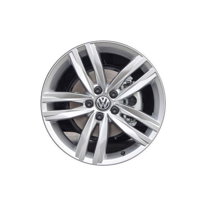 Volkswagen Golf Wheel Rim Silver 69989 Stock Factory OEM Replacement