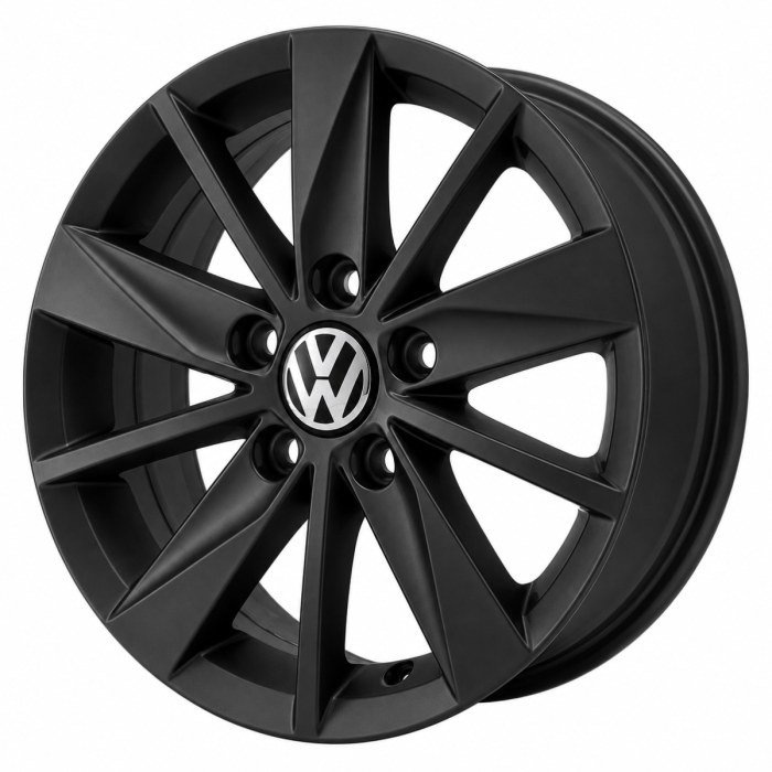 Volkswagen Golf Wheel Rim Satin Black 69994 Stock Factory OEM Replacement