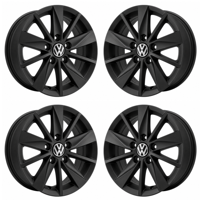 Volkswagen Golf Outright Wheels Set of 4-Outright Rims Set of 4 Satin Black 69994