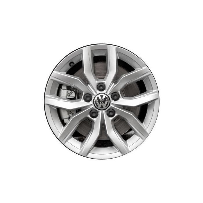 Volkswagen Passat Wheel Rim Silver 69999 Stock Factory OEM Replacement