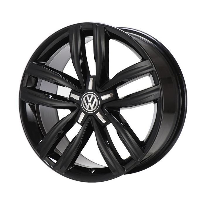 Volkswagen Passat Wheel Rim Gloss Black 70001 Stock Factory OEM Replacement