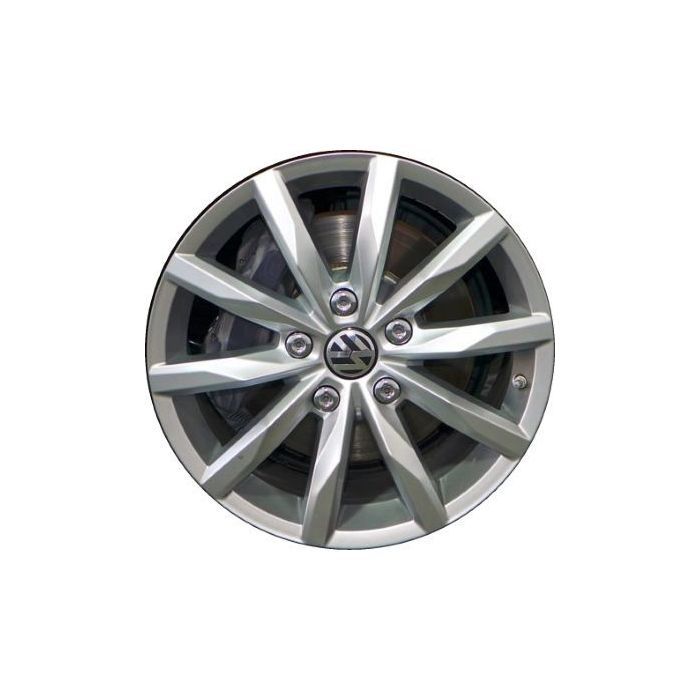 Volkswagen Touareg Wheel Rim Silver 70022 Stock Factory OEM Replacement