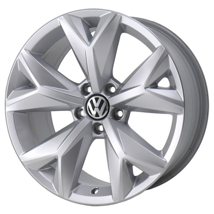 Volkswagen Atlas Wheel Rim Silver 70028 Stock Factory OEM Replacement