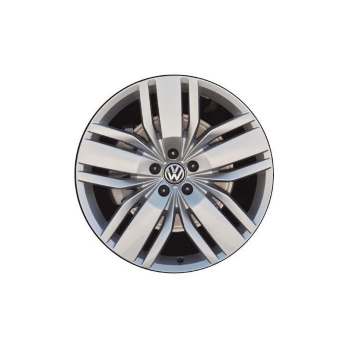 Volkswagen Atlas Wheel Rim Silver 70029 Stock Factory OEM Replacement