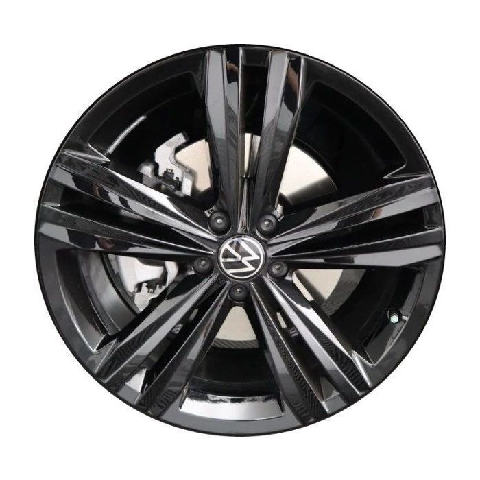 Volkswagen Atlas Wheel Rim Gloss Black 70031 Stock Factory OEM Replacement