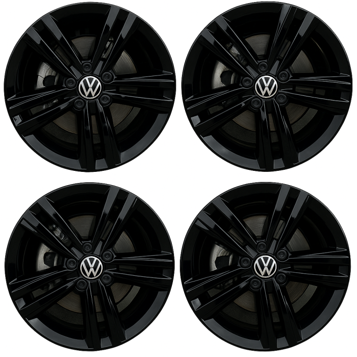 Volkswagen Jetta Exchange Wheels Set of 4-Exchange Rims Set of 4 Gloss Black 70046