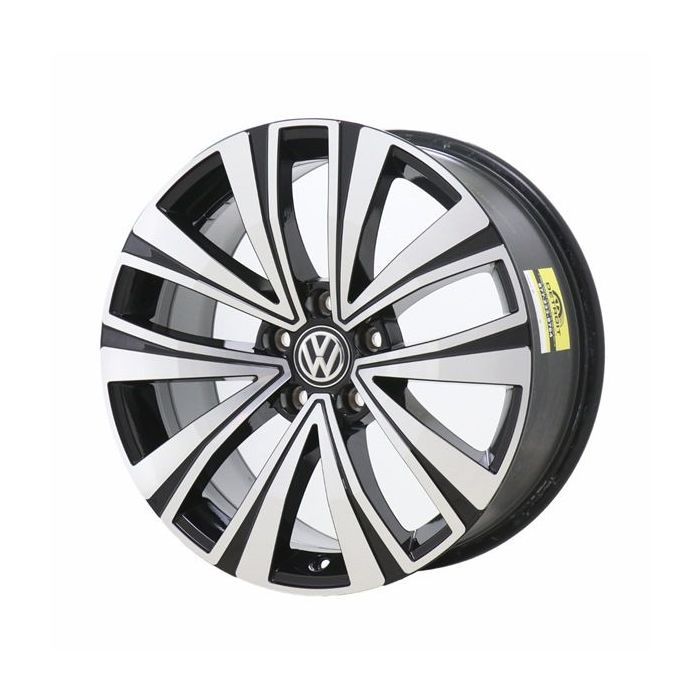 Volkswagen Arteon Wheel Rim Machined Black 70063 Stock Factory OEM Replacement