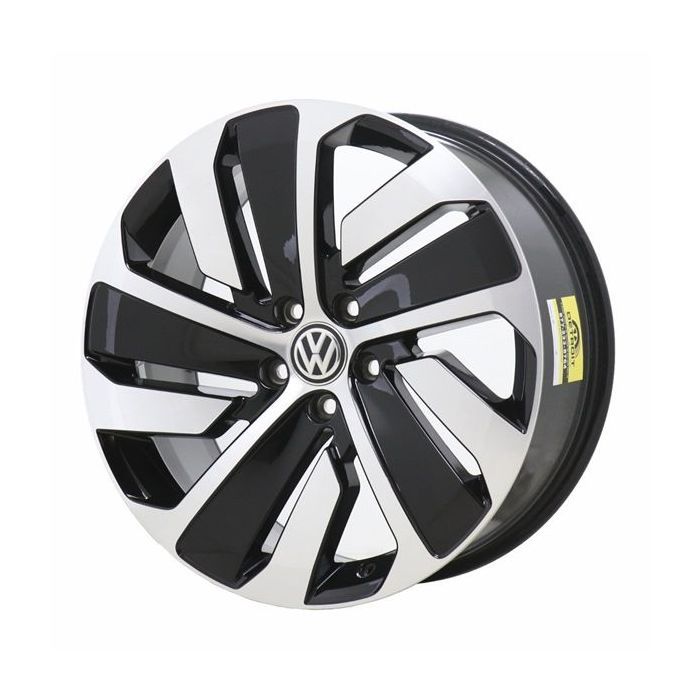 Volkswagen Arteon Wheel Rim Machined Black 70065 Stock Factory OEM Replacement