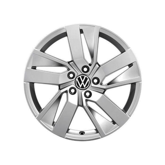 Volkswagen Atlas Wheel Rim Silver 70073 Stock Factory OEM Replacement