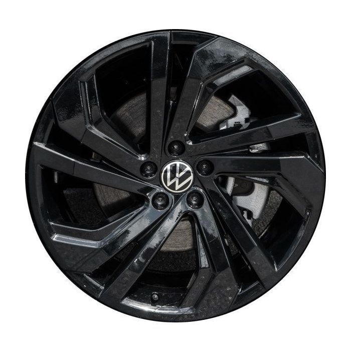 Volkswagen Atlas Wheel Rim Gloss Black 70075 Stock Factory OEM Replacement