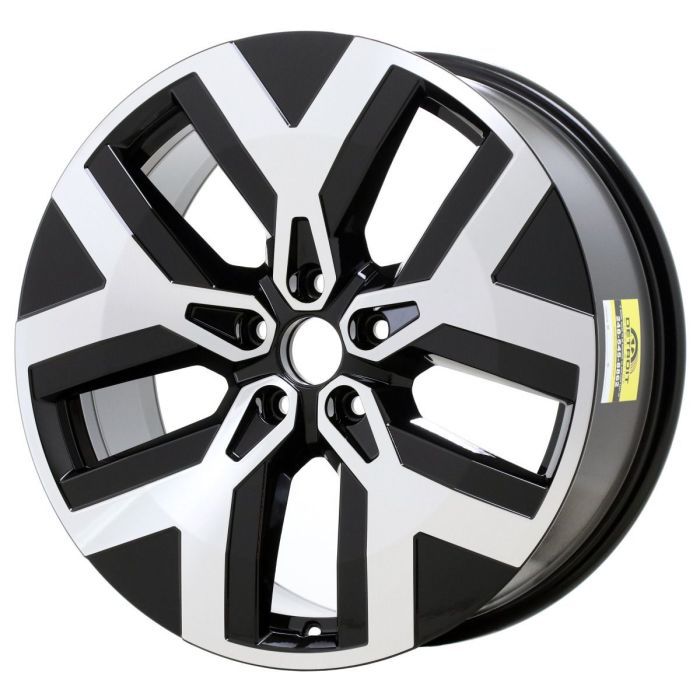 Volkswagen Taos Wheel Rim Machined Black 70099 Stock Factory OEM Replacement