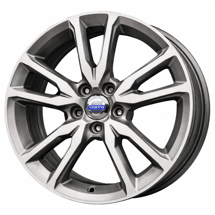 Volvo V60 Wheel Rim Machined Grey 70415 Stock Factory OEM Replacement