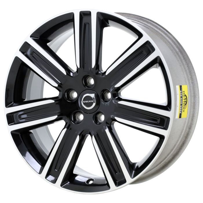 Volvo XC60 Wheel Rim Machined Black 70416 Stock Factory OEM Replacement