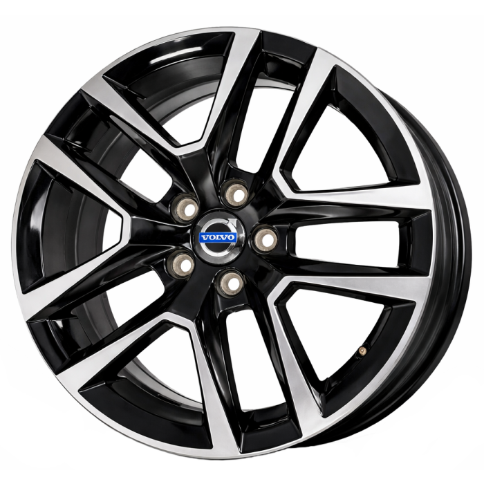 Volvo S60 Wheel Rim Machined Black 70427 Stock Factory OEM Replacement