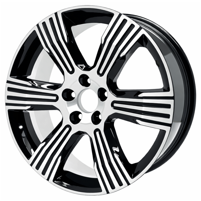 Volvo XC40 Wheel Rim Machined Black ALY70461 Stock Factory OEM Replacement