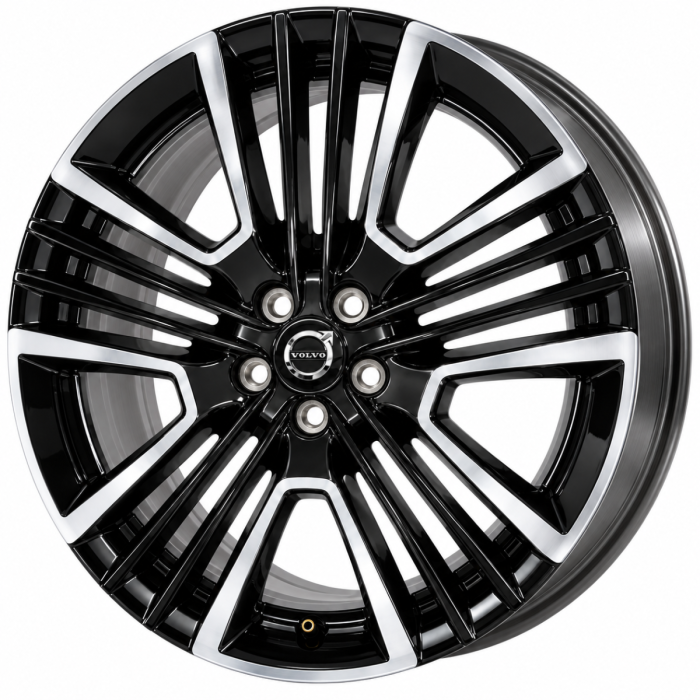 Volvo XC40 Wheel Rim Machined Black ALY70467 Stock Factory OEM Replacement