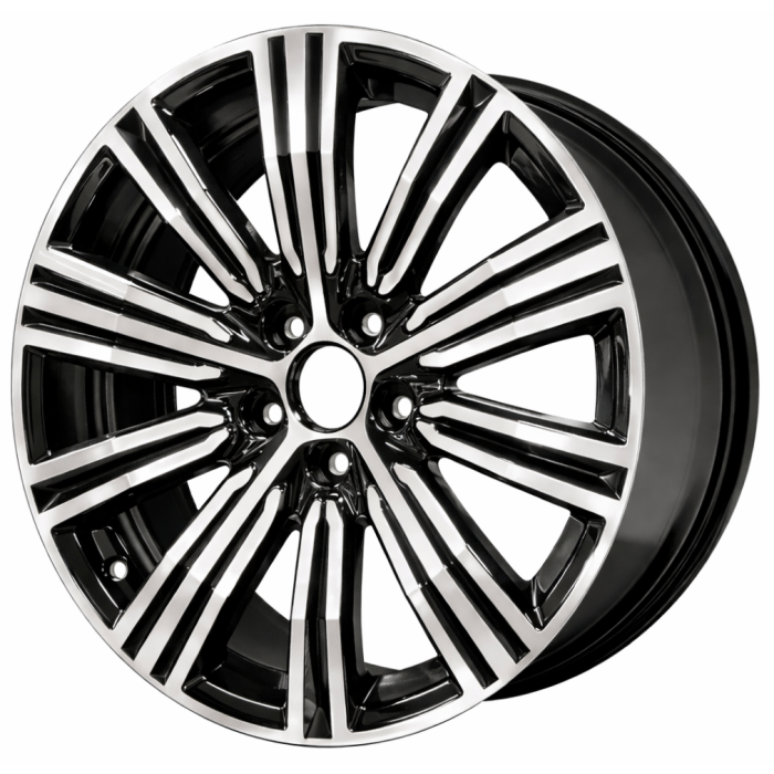 Volvo S60 Wheel Rim Machined Black 70475 Stock Factory OEM Replacement