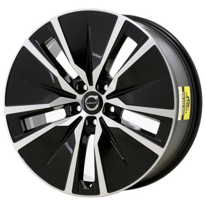 Volvo XC90 Wheel Rim Machined Black 70494 Stock Factory OEM Replacement