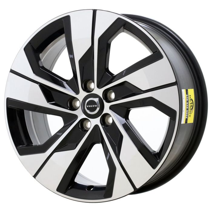 Volvo V60 Cross Country Wheel Rim Machined Black 70508 Stock Factory OEM Replacement