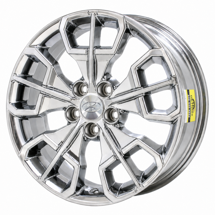 Hyundai Santa Cruz Wheel Rim PVD Bright Chrome 70661 Stock Factory OEM Replacement