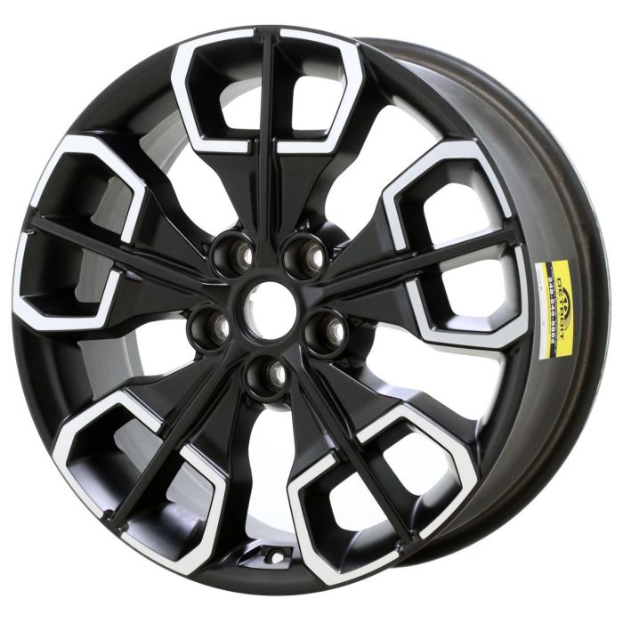 Hyundai Santa Cruz Wheel Rim Machined Black 70661 Stock Factory OEM Replacement
