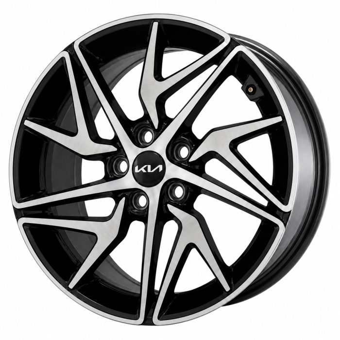 Kia Stinger Wheel Rim Machined Black 70677 Stock Factory OEM Replacement