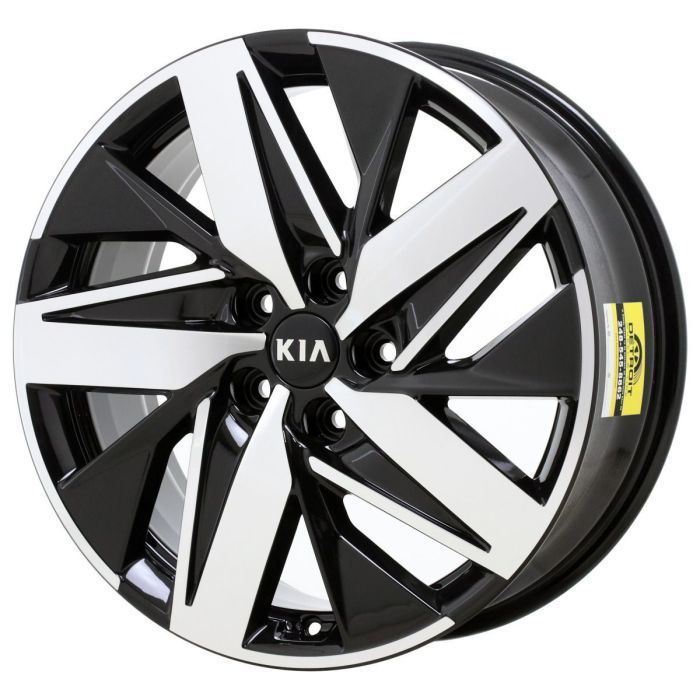 Kia Sorento Wheel Rim Machined Black 70736 Stock Factory OEM Replacement