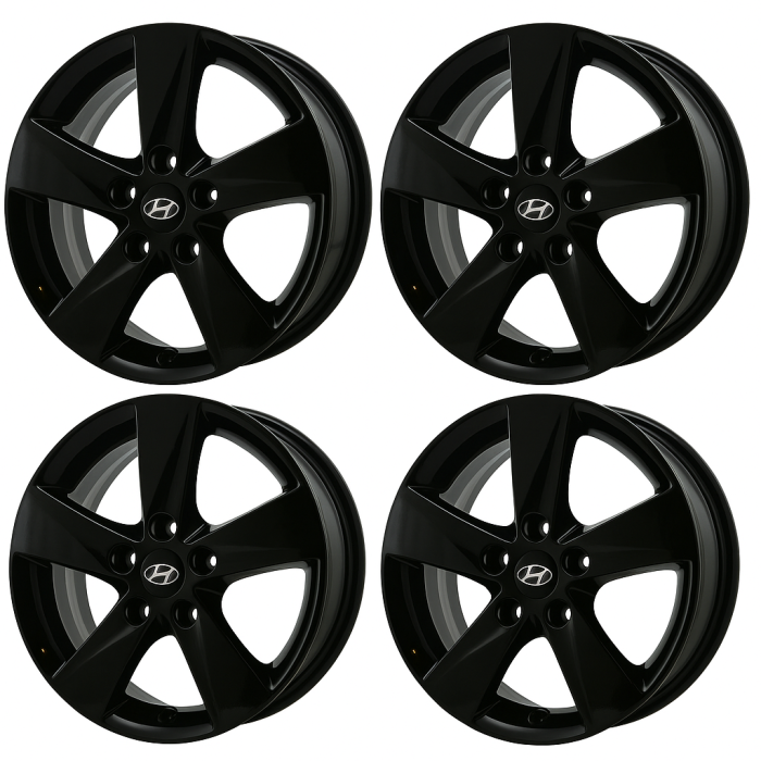 Hyundai Elantra Exchange Wheels Set of 4-Exchange Rims Set of 4 Gloss Black 70806
