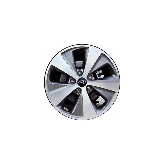 Hyundai Sonata Wheel Rim Machined Grey 70810 Stock Factory OEM Replacement