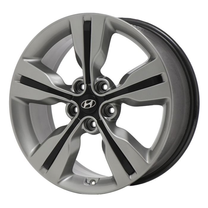 Hyundai Veloster Wheel Rim Hyper Silver 70813 Stock Factory OEM Replacement