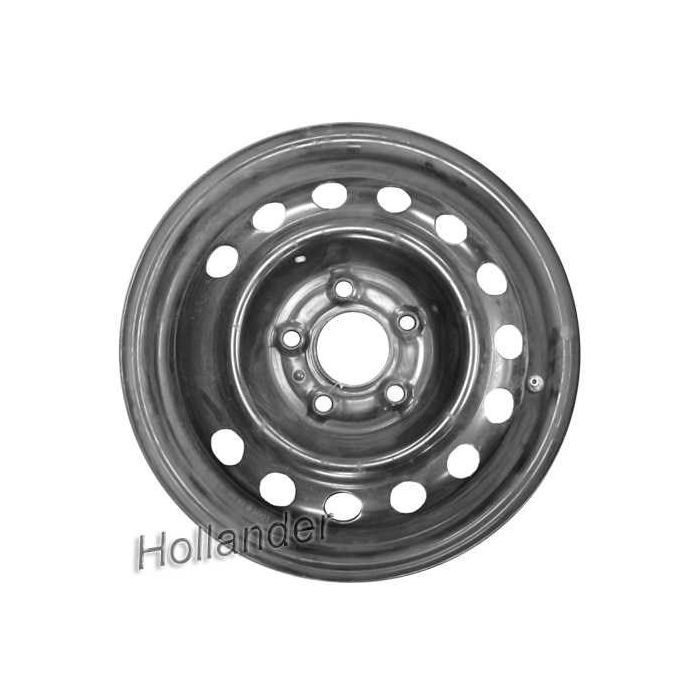 Hyundai Elantra Wheel Rim Black Steel 70834 Stock Factory OEM Replacement