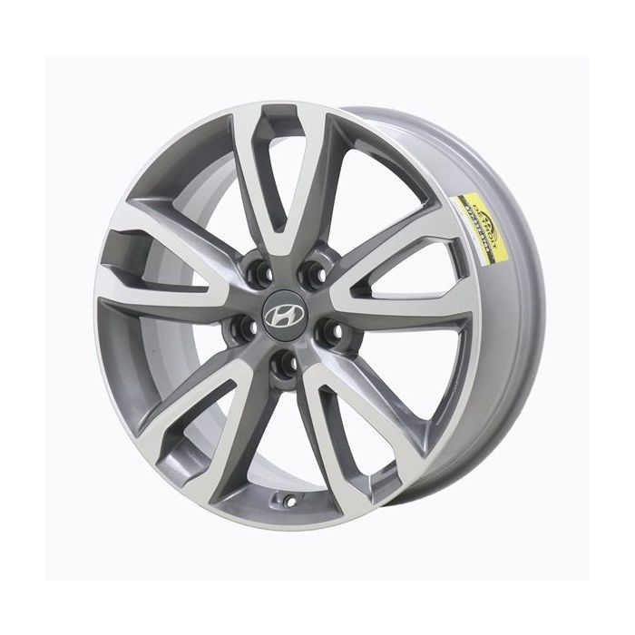 Hyundai Santa Fe Wheel Rim Machined Grey 70855 Stock Factory OEM Replacement