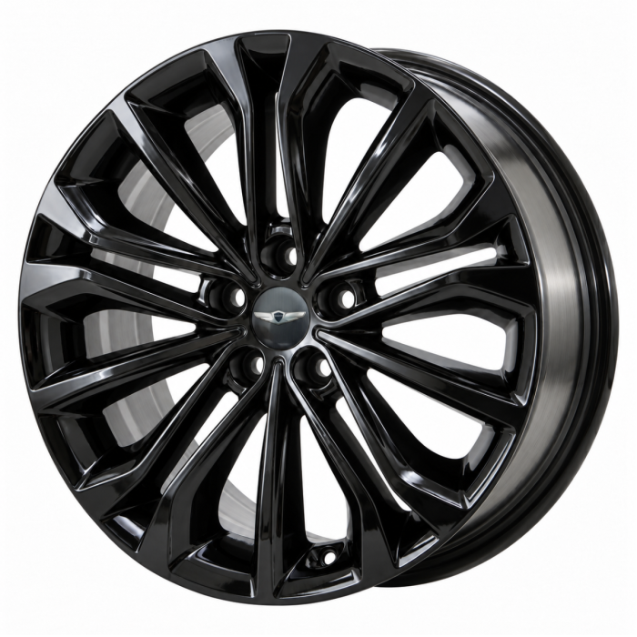 Hyundai Genesis Wheel Rim Gloss Black 70870 Stock Factory OEM Replacement