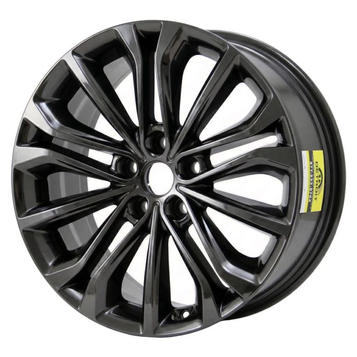 Hyundai Genesis Wheel Rim PVD Black Chrome 70870 Stock Factory OEM Replacement
