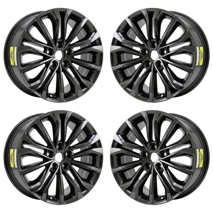 Hyundai Genesis Wheel Rim PVD Black Chrome 70870 Stock Factory OEM Replacement
