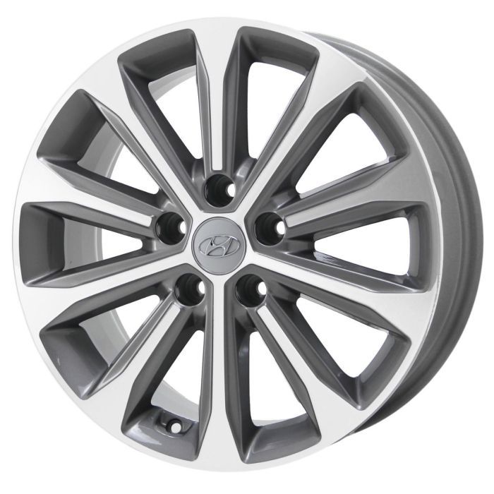 Hyundai Sonata Wheel Rim Machined Grey 70887 Stock Factory OEM Replacement