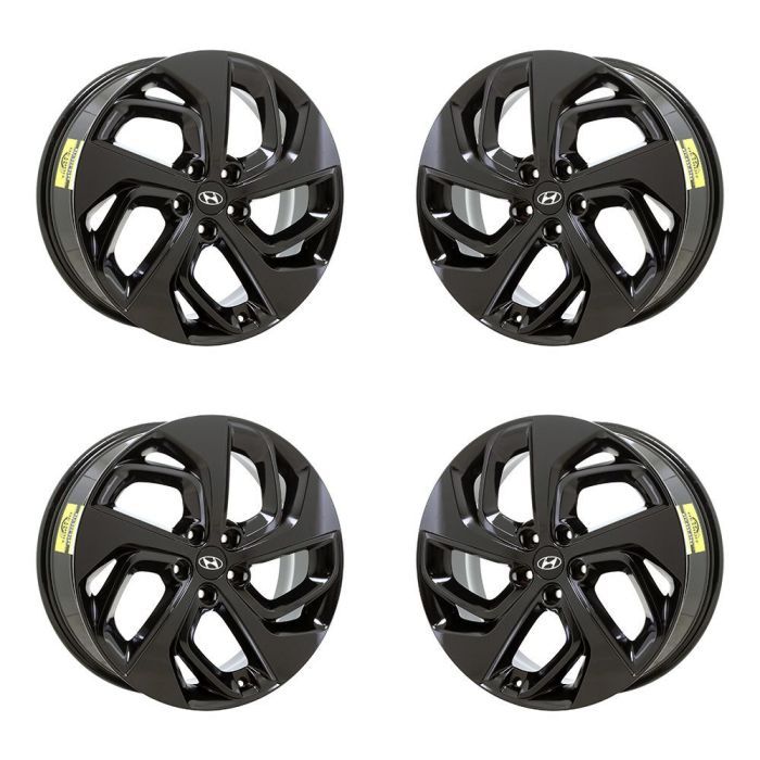 Hyundai Tucson Exchange Wheels Set of 4-Exchange Rims Set of 4 Gloss Black 70895