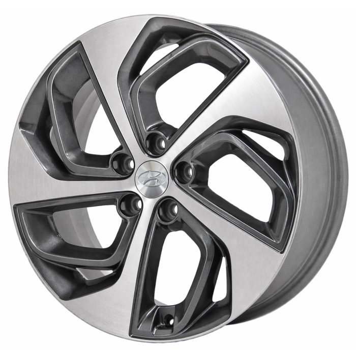 Hyundai Tucson Wheel Rim Machined Grey 70895 Stock Factory OEM Replacement