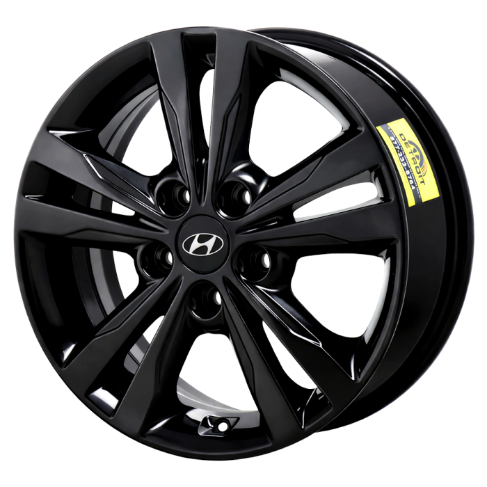 Hyundai Elantra Wheel Rim Gloss Black 70902 Stock Factory OEM Replacement