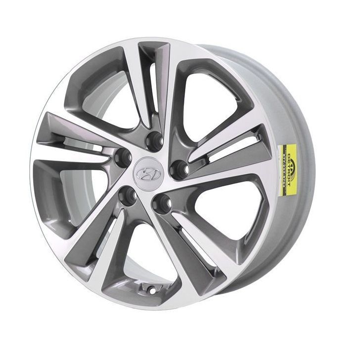 Hyundai Elantra Wheel Rim Machined Grey 70903 Stock Factory OEM Replacement