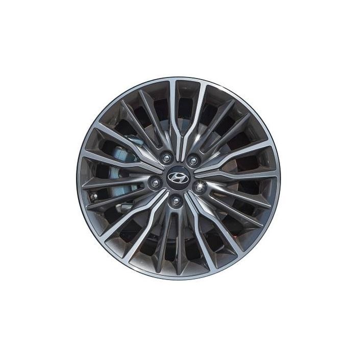Hyundai Elantra Wheel Rim Machined Grey 70904 Stock Factory OEM Replacement