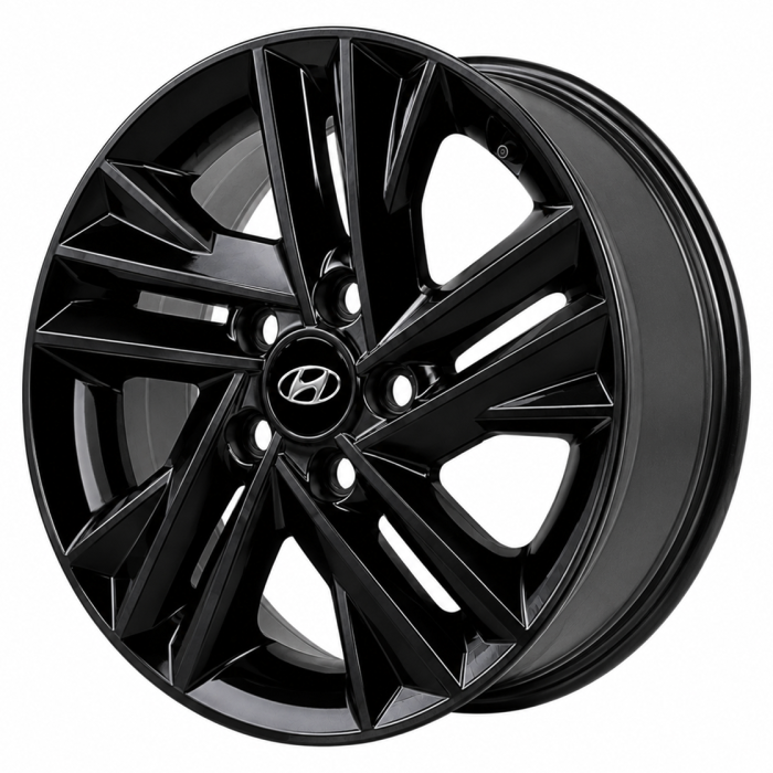 Hyundai Elantra Wheel Rim Gloss Black 70944 Stock Factory OEM Replacement
