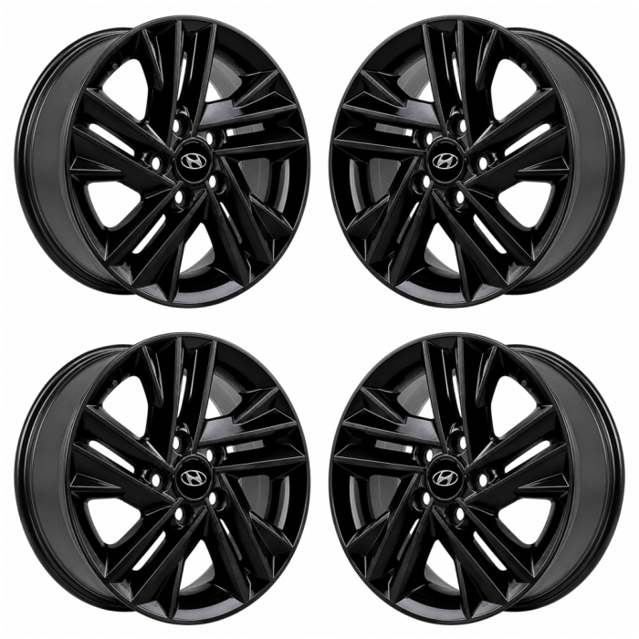 Hyundai Elantra Outright Wheels Set of 4-Outright Rims Set of 4 Gloss Black 70944