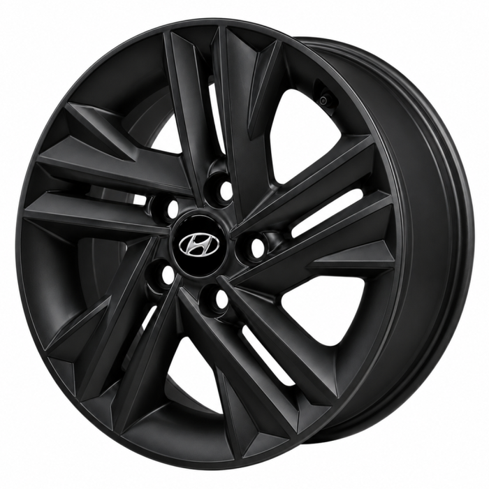 Hyundai Elantra Wheel Rim Satin Black 70944 Stock Factory OEM Replacement