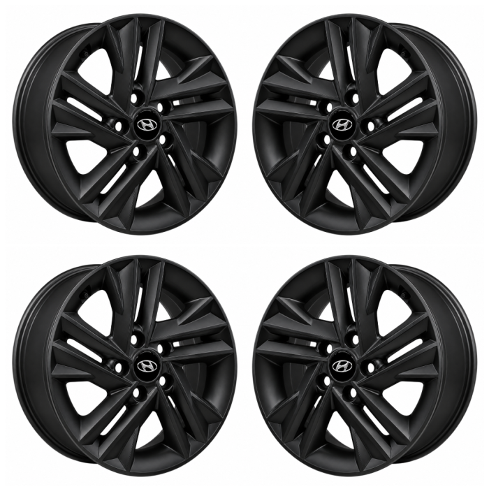Hyundai Elantra Outright Wheels Set of 4-Outright Rims Set of 4 Satin Black 70944