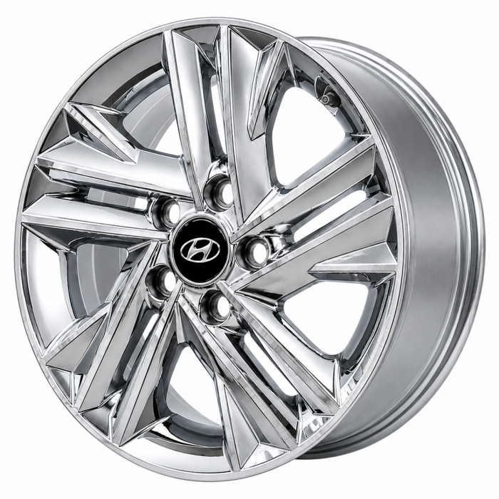 Hyundai Elantra Wheel Rim PVD Bright Chrome 70944 Stock Factory OEM Replacement