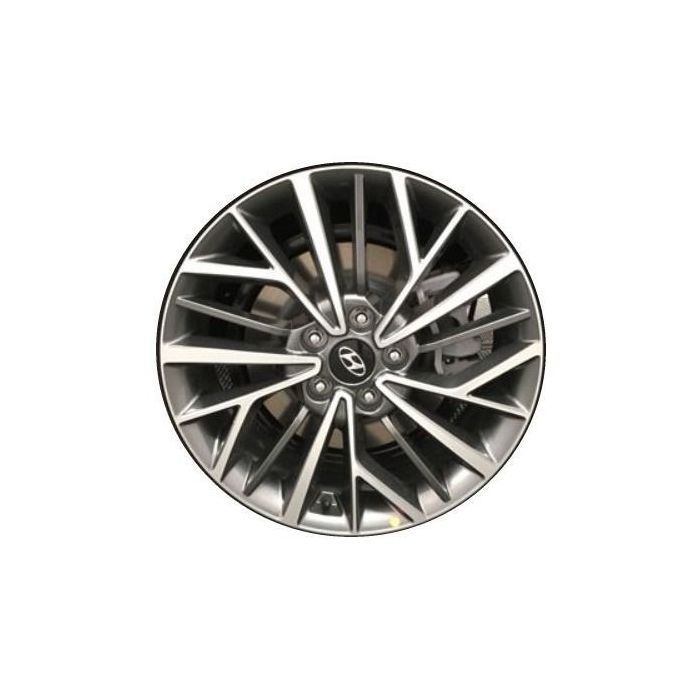 Hyundai Tucson Wheel Rim Machined Grey 70950 Stock Factory OEM Replacement