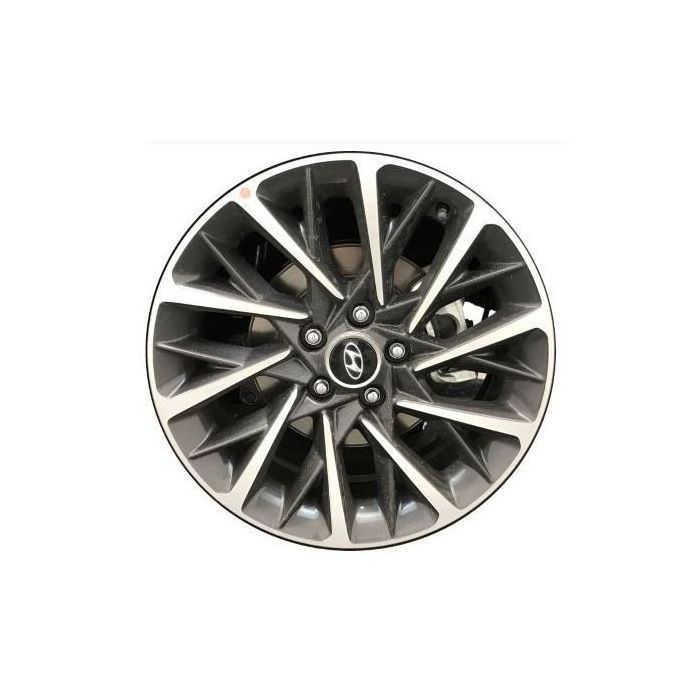 Hyundai Sonata Wheel Rim Machined Grey 70985 Stock Factory OEM Replacement